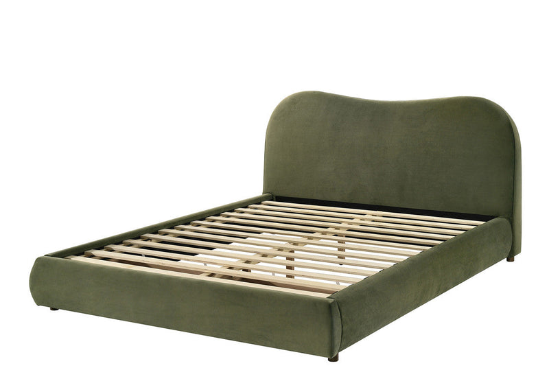 Grimsby Olive Green Queen Bed