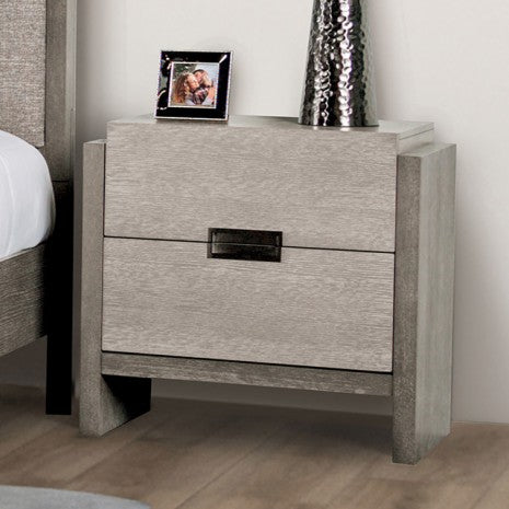 Grimsby Stone Gray Queen 4 Piece Bedroom Set