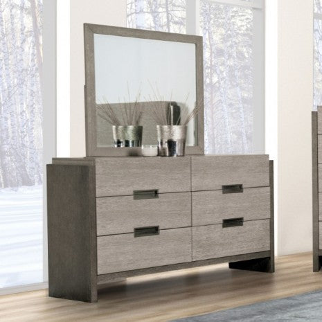 Grimsby Stone Gray Queen 5 Piece Bedroom Set w/Chest