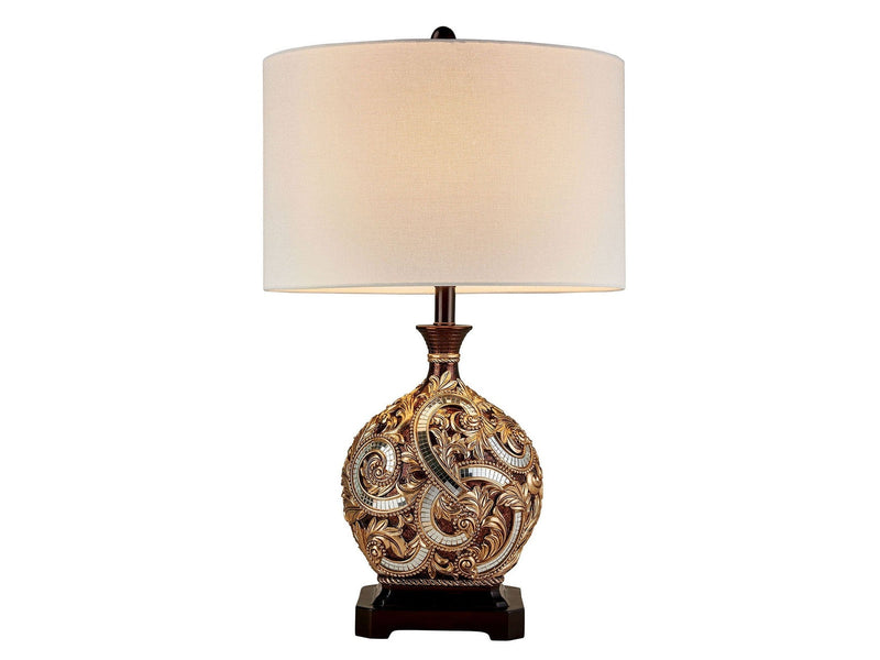Guadalupe Gold/Brown Table Lamp
