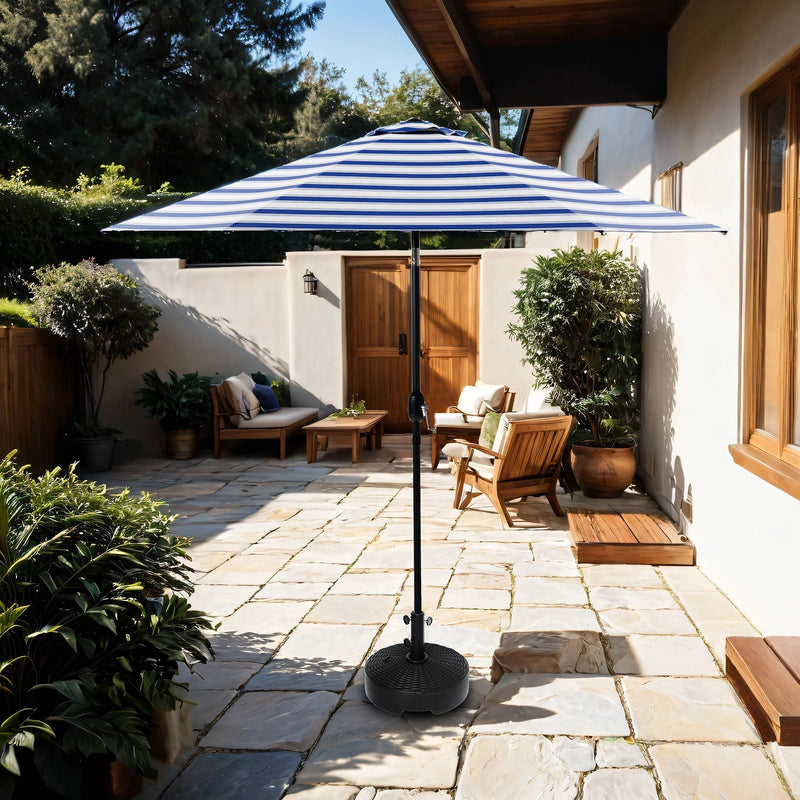 Halo Blue/White/Black Umbrella