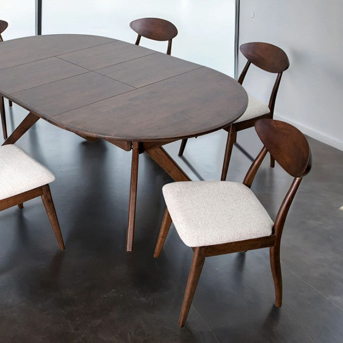 Hammel Walnut 5 Piece Dining Set