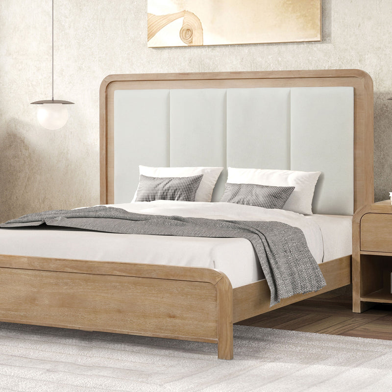 Handforth Natural Queen 5 Piece Bedroom Set w/2 Nightstands