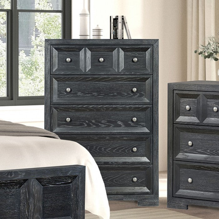 Hatton Cross Weathered Black Chest