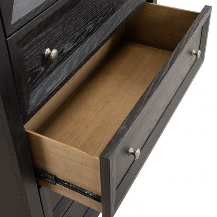 Hatton Cross Weathered Black Chest