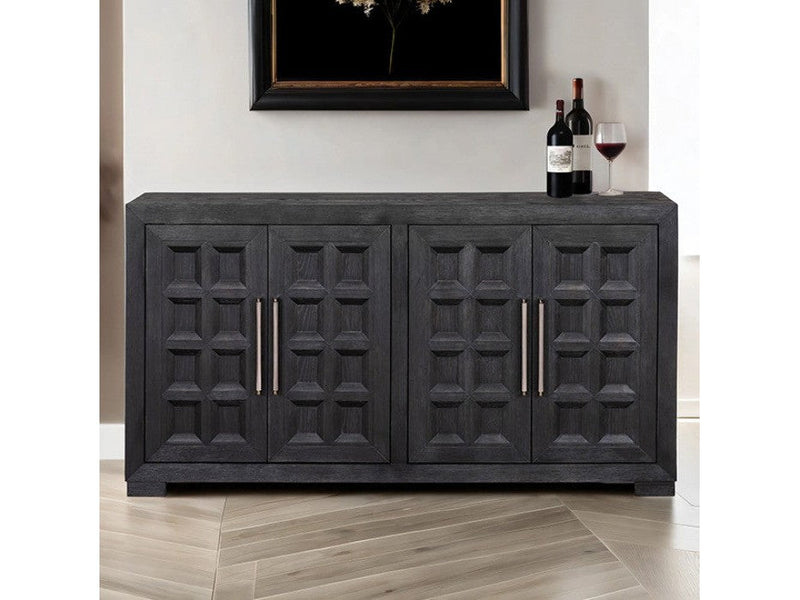 Hatton Cross Weathered Black Server