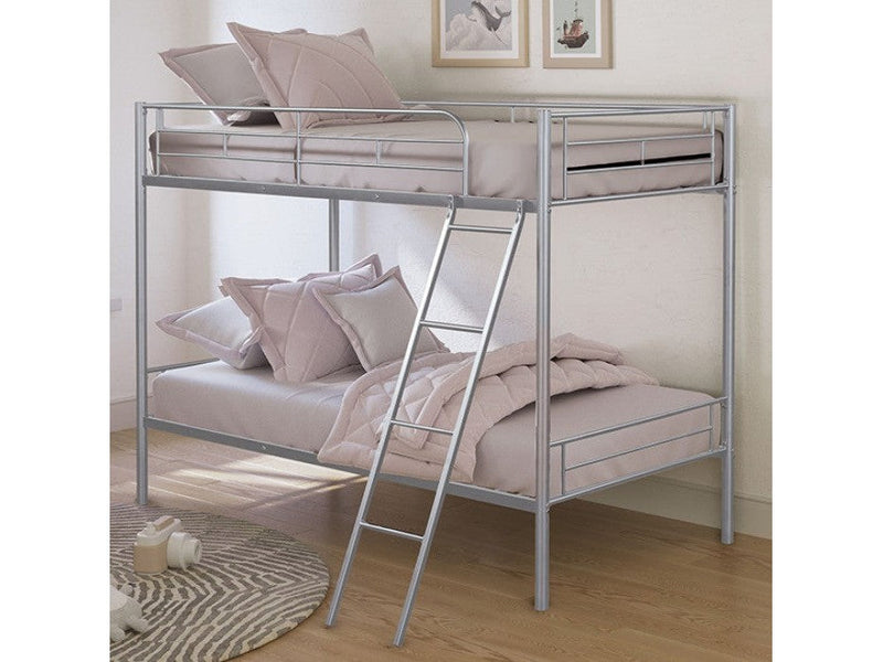 Hector Silver Twin/Twin Bunk Bed