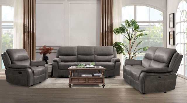 Henricus Dark Gray Glider Recliner