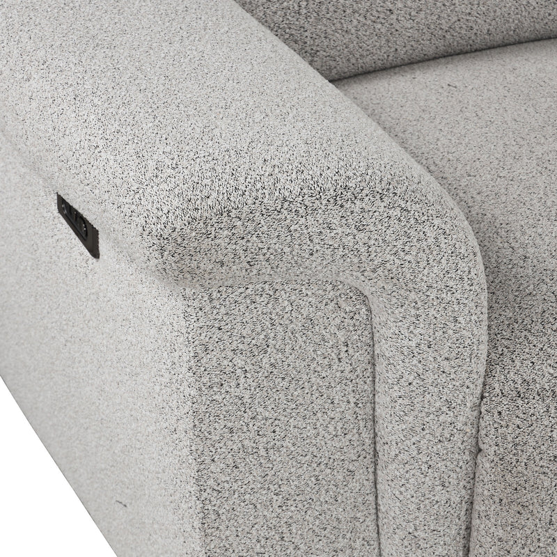 Hieronimus Light Gray Power Sectional