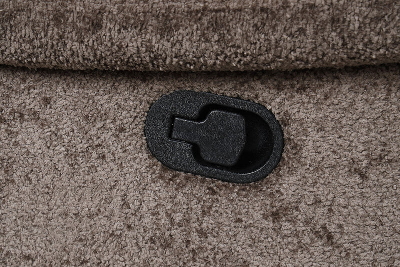 Hieronymus Dark Brown Glider Recliner Chair