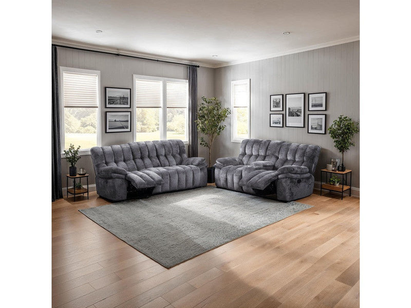 Hieronymus Dark Gray Glider Recliner