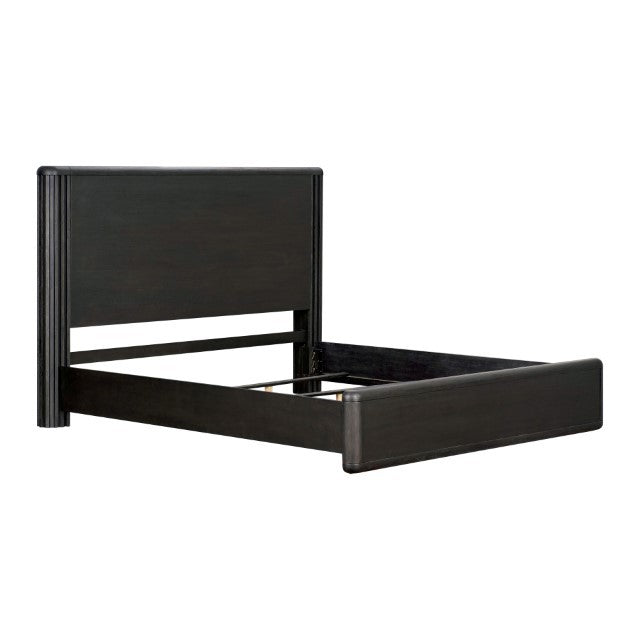 Hildesheim Black Queen 5 Piece Panel Bedroom Set w/2 Nightstands