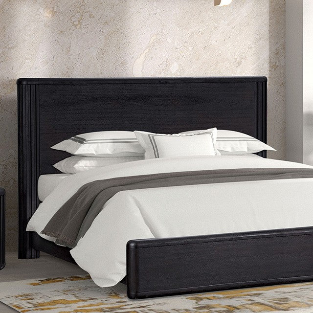 Hildesheim Black Queen 5 Piece Panel Bedroom Set w/Chest (N2)
