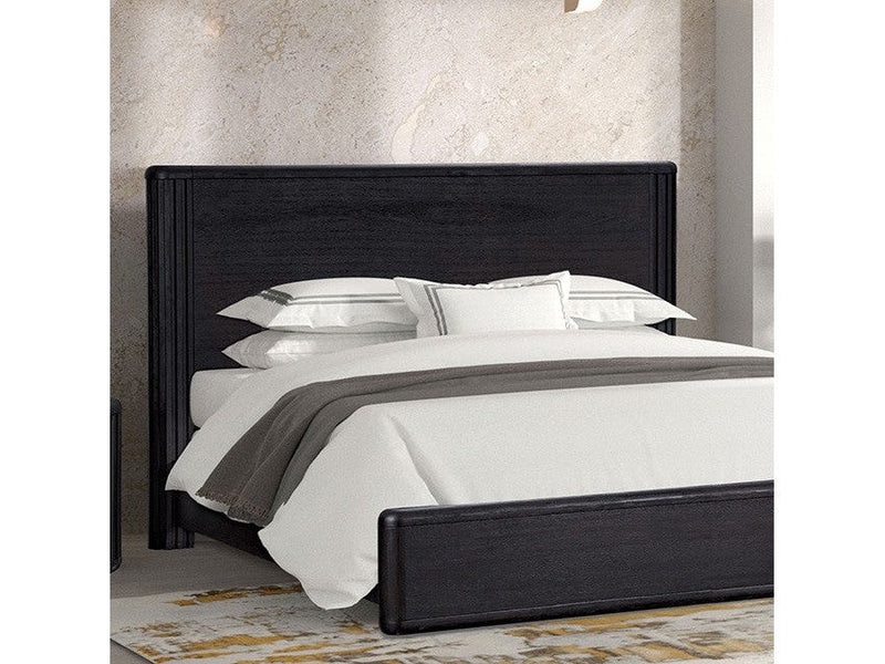 Hildesheim Black Queen Panel  Bed