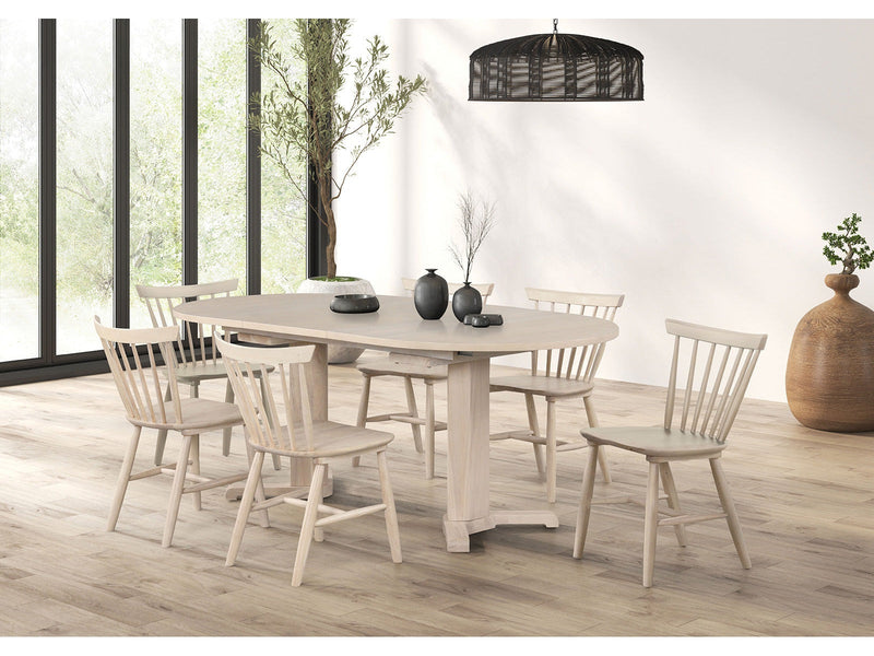 Hines White Oak Dining Table