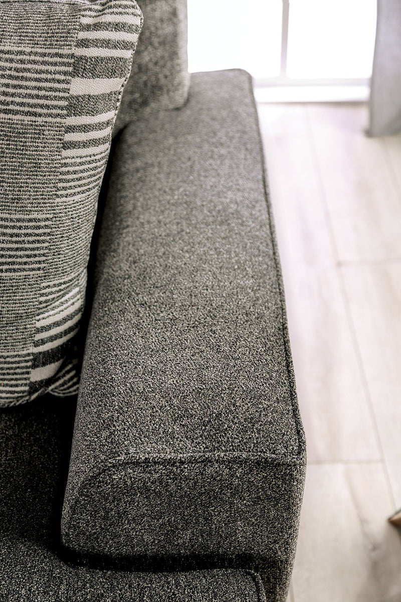 Holborn Gray Loveseat