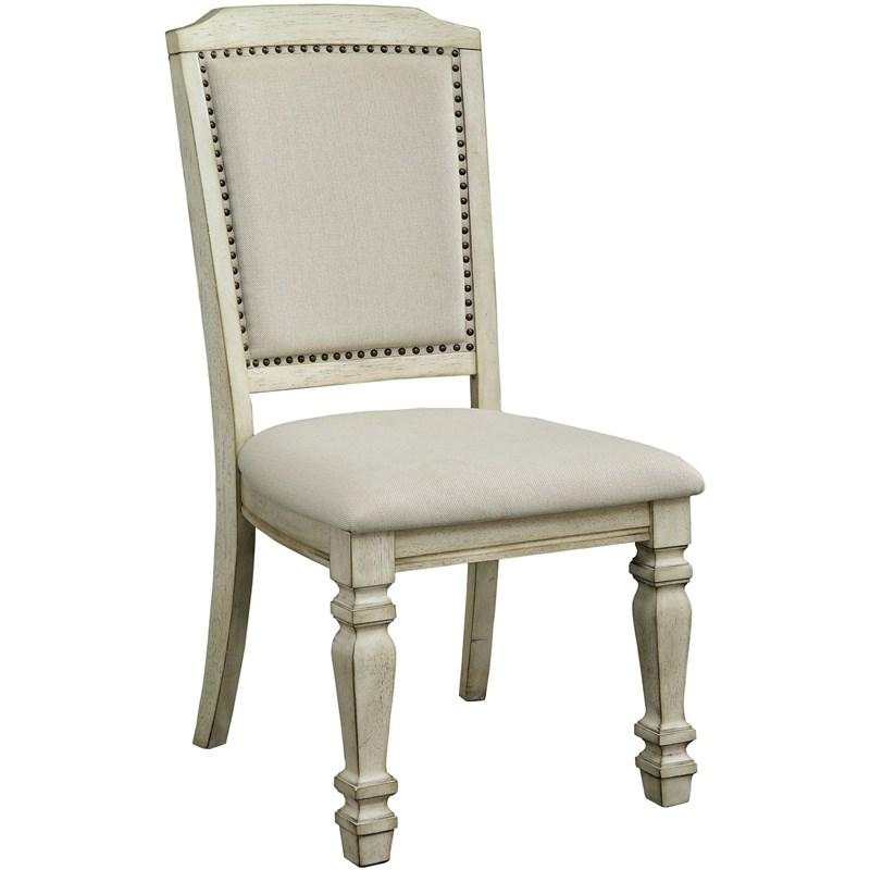 Holcroft Antique White & Ivory Dining Chair (Set of 2)