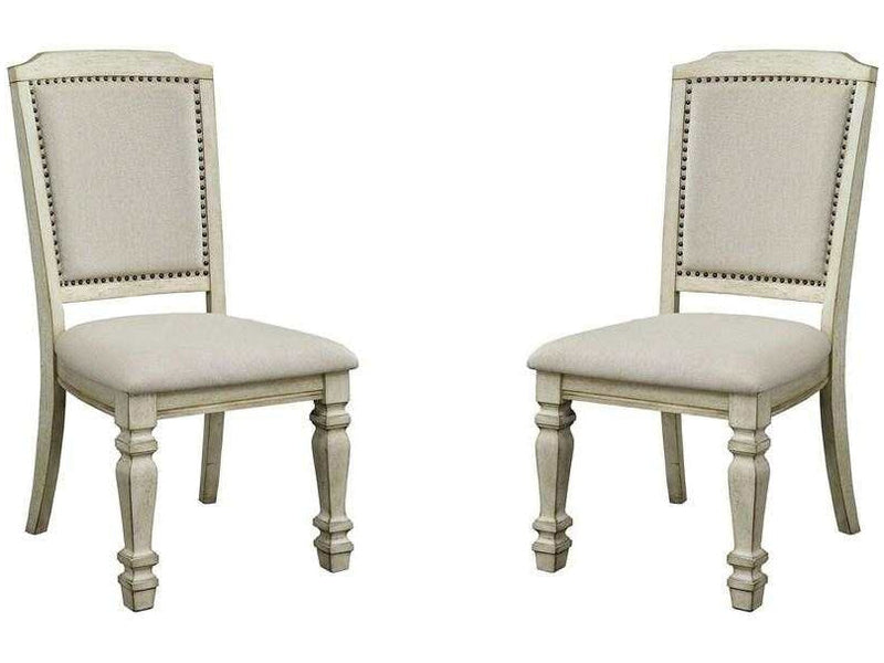 Holcroft Antique White & Ivory Dining Chair (Set of 2)