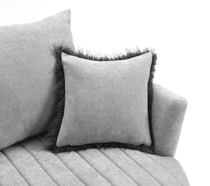 Hoople Light Gray Swivel Chair