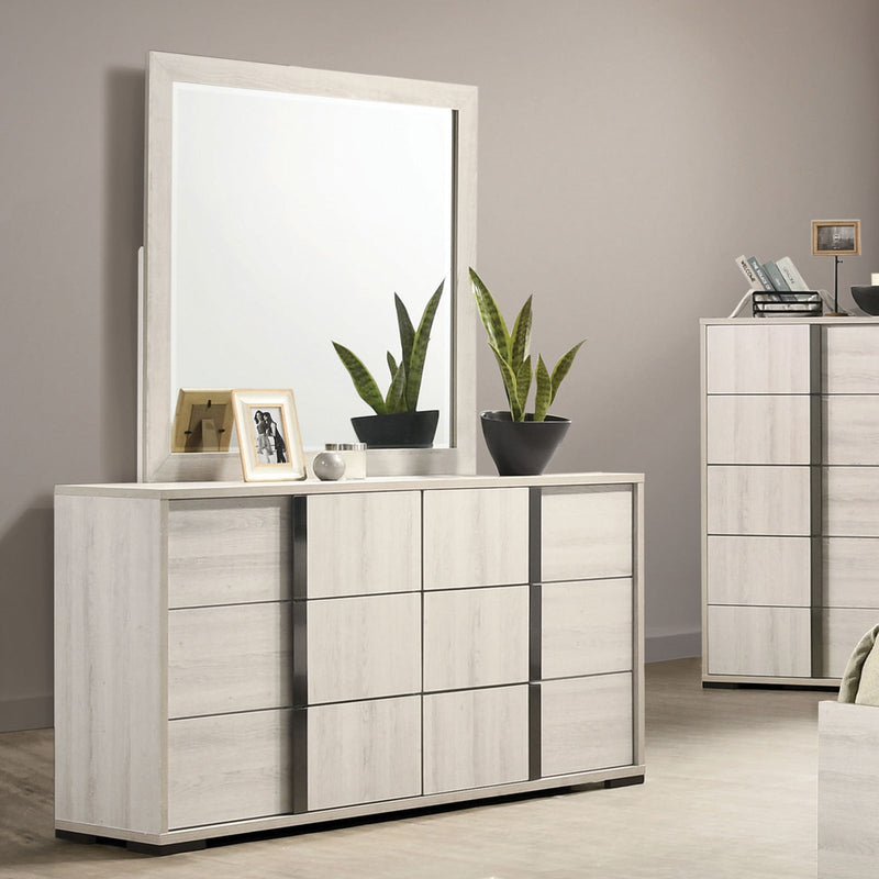 Horten Whitewash Mirror