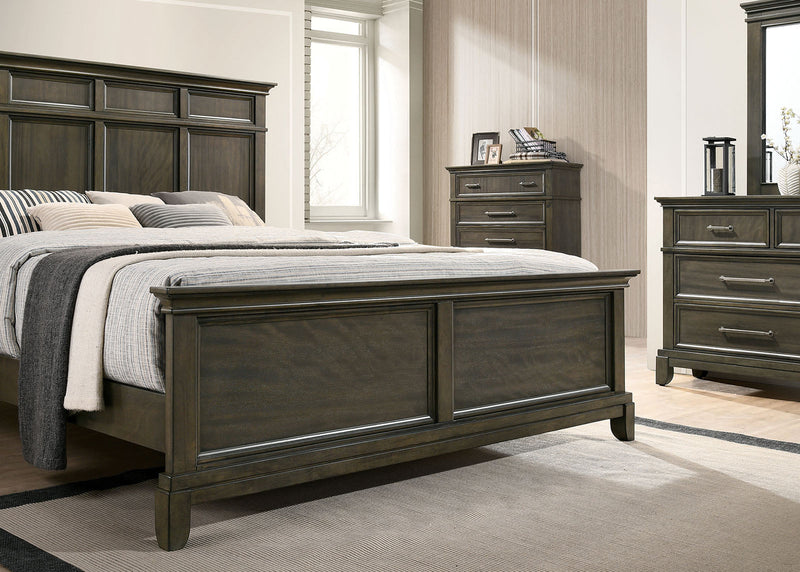 Houston Gray 4 Pc. Queen Bedroom Set