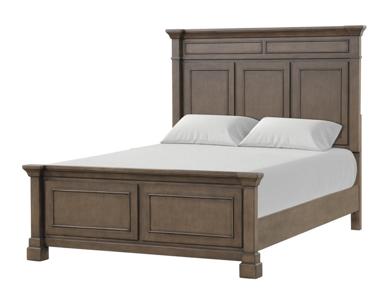 Huddersfield Dark Brown Eastern King Bed