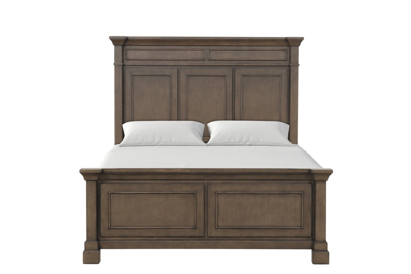Huddersfield Dark Brown Eastern King Bed