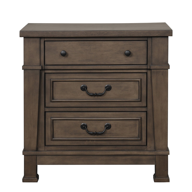 Huddersfield Dark Brown Nightstand