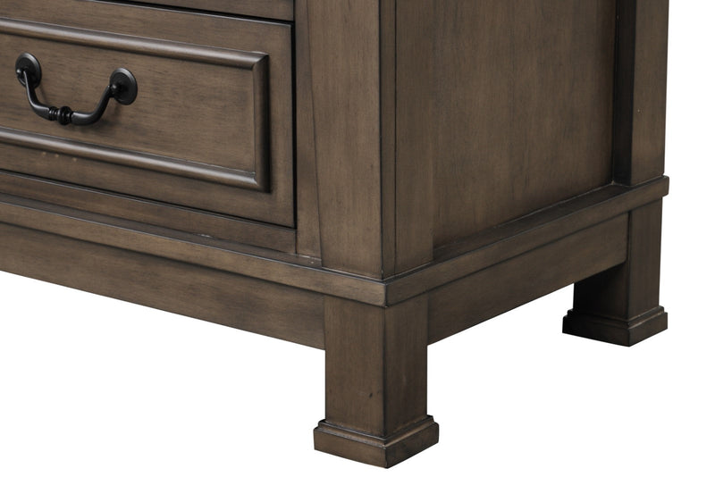 Huddersfield Dark Brown Nightstand
