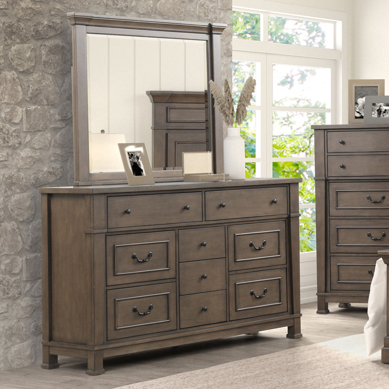 Huddersfield Dark Brown Queen 4 Piece Bedroom Set