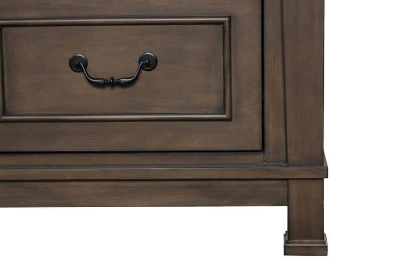 Huddersfield Dark Brown Queen 4 Piece Bedroom Set