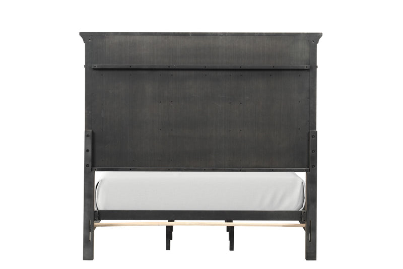 Huddersfield Dark Brown Queen Bed