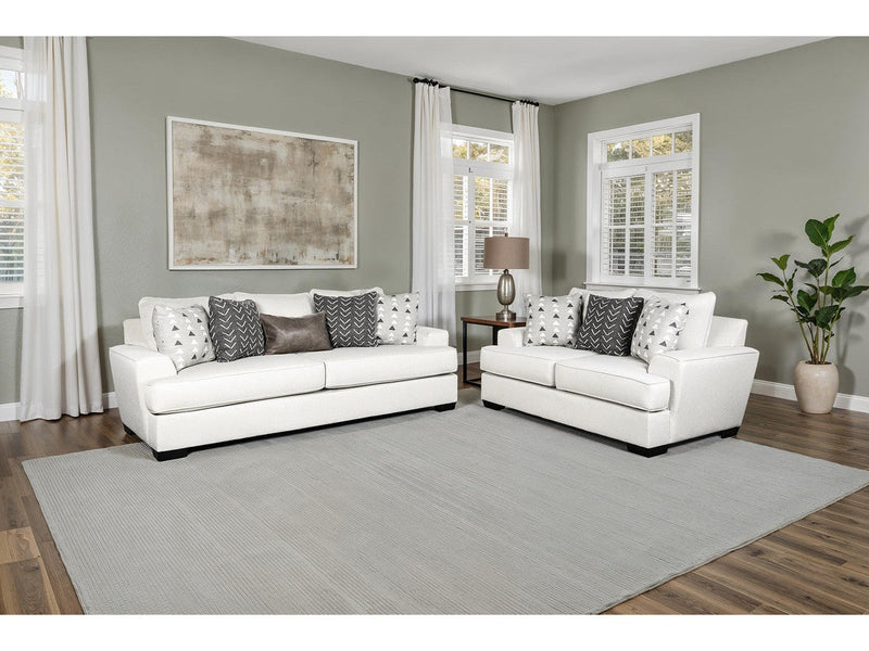 Hyde Park Gray Oversized Sofa Pillows