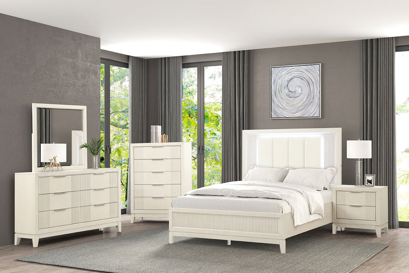 Isadore White Chest