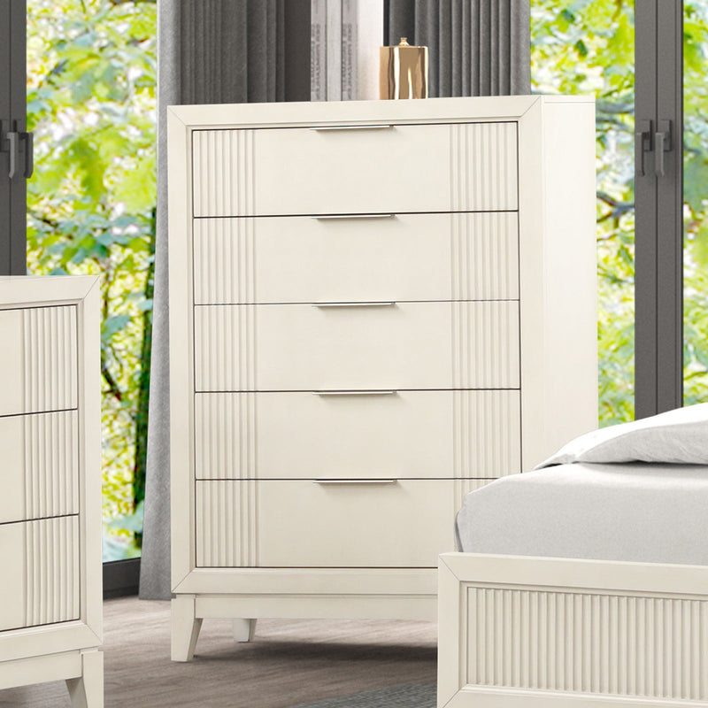 Isadore White Chest