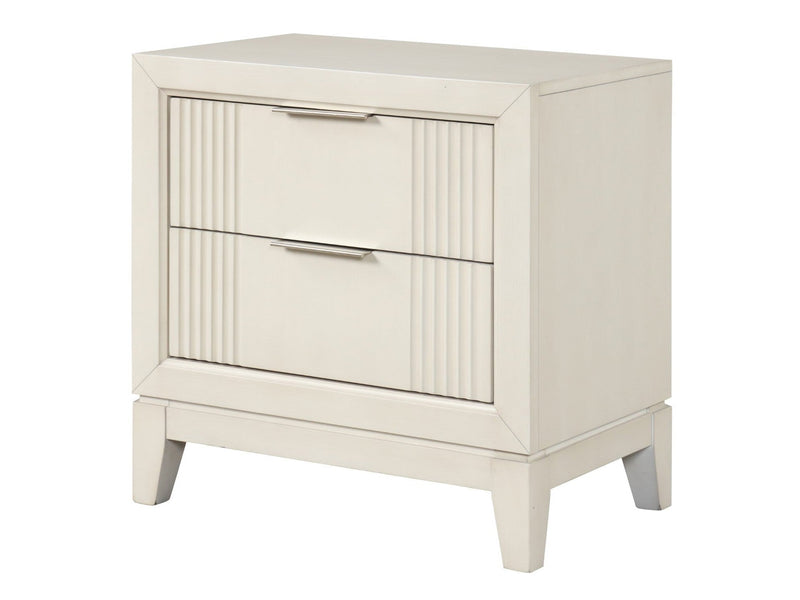 Isadore White Nightstand