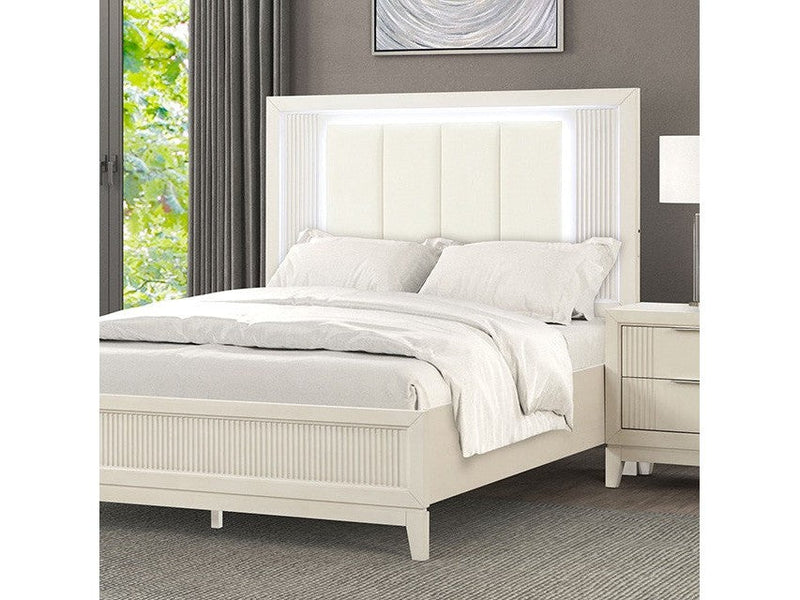 Isadore White Queen Bed