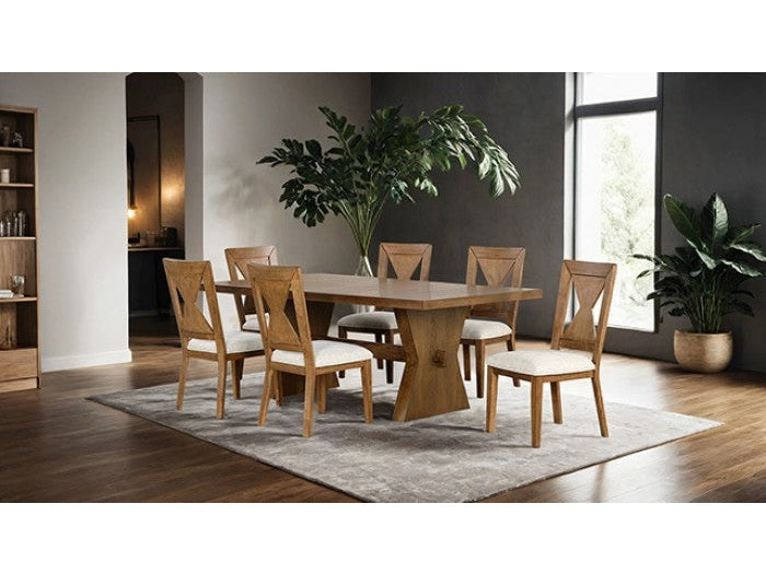 Johannes Rustic Oak Chair (Set of 2)