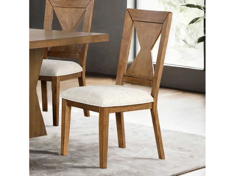 Johannes Rustic Oak 7 Piece Dining Set