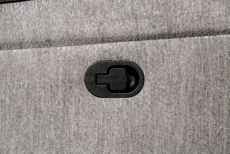 Josias Light Gray Fabric Loveseat