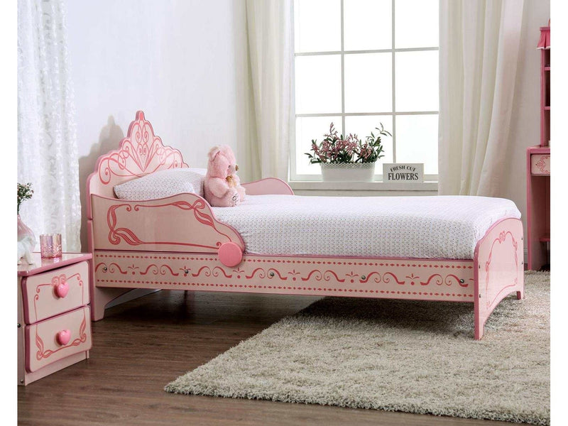 Julianna Pink Twin Bed