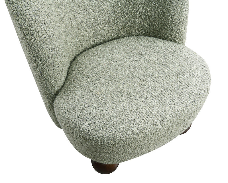 Karey Green Accent Chair