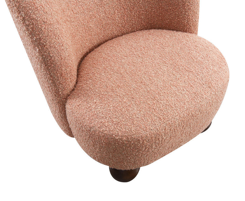 Karey Pink Accent Chair