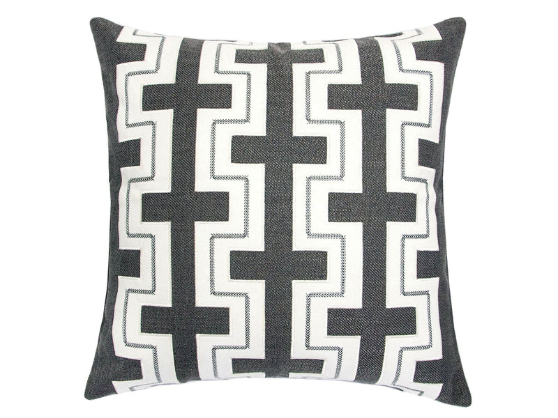 Kari Dark Gray Pillow (Set of 2)