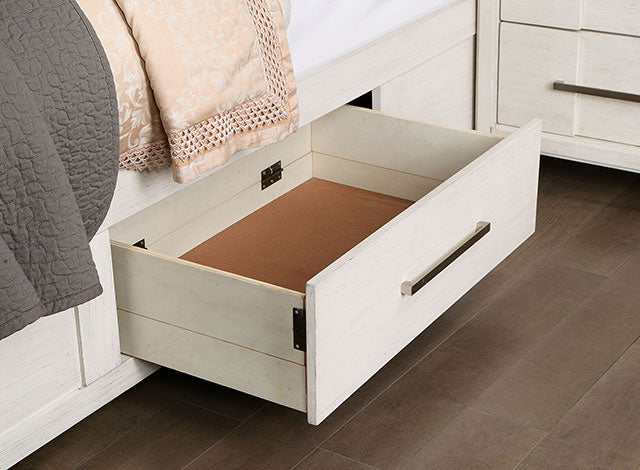 Karla White Queen Bed