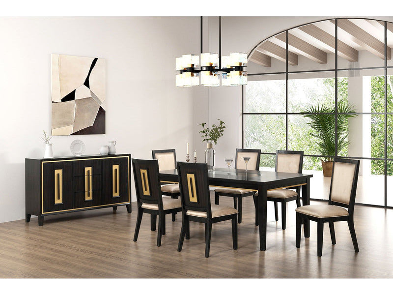 Kenyada Espresso 7 Piece Dining Set