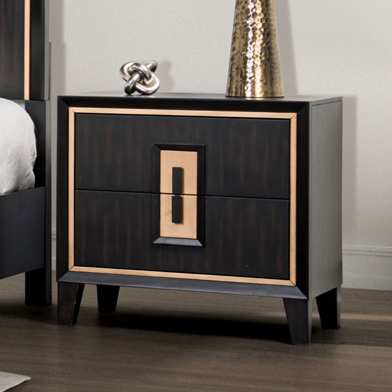 Kenyada Espresso Queen 4 Piece Bedroom Set