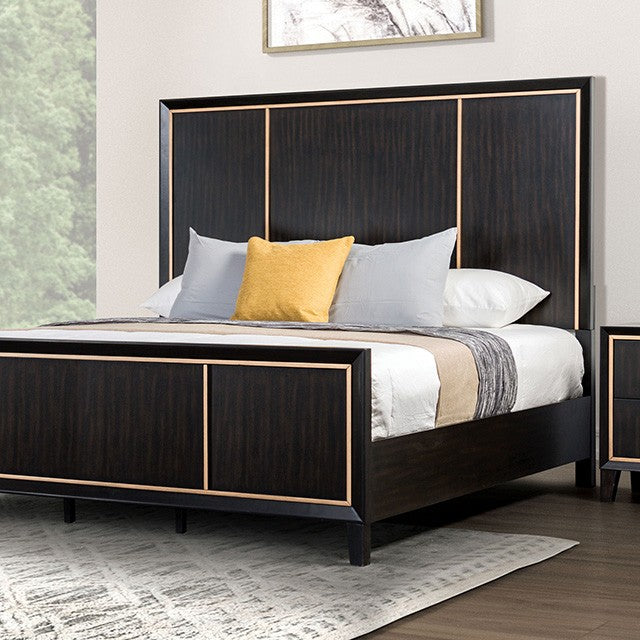 Kenyada Espresso Queen 4 Piece Bedroom Set