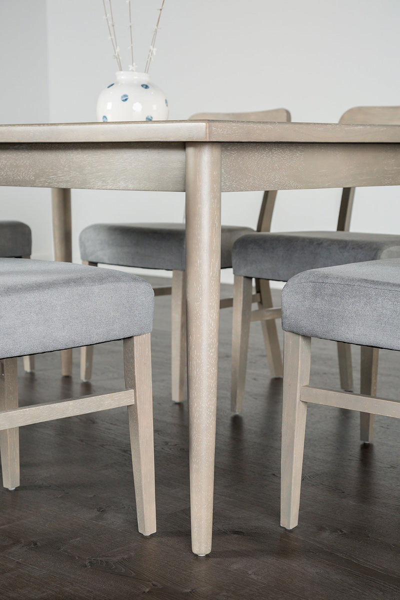 Keynes Gray 7 Pc. Dining Room Set