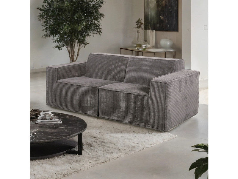 Kimara Dark Gray Loveseat